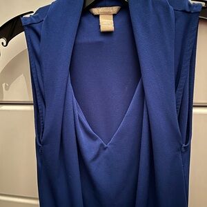 Banana Republic Royal Blue Sleeveless Top